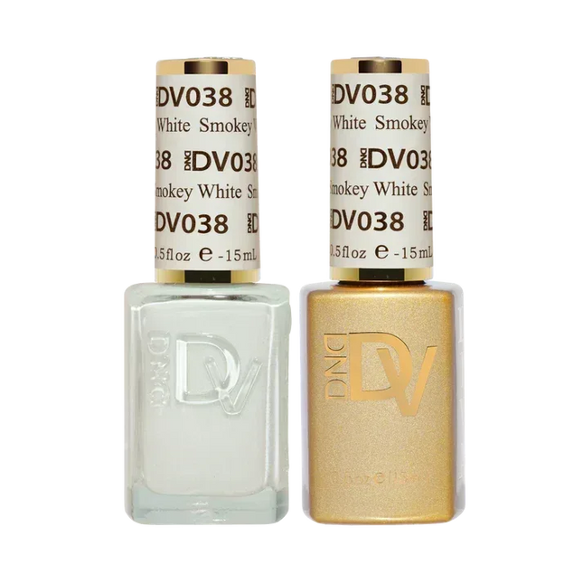 DND DIVA Duo Matching Color - #038 Smokey White - TTT Nails Supply