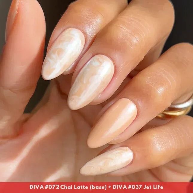 DND DIVA Duo Matching Color - #038 Smokey White - TTT Nails Supply