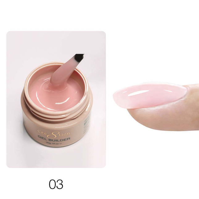 Cre8tion Overlay Builder Gel, Hema Free, Low Heat  1oz  #03