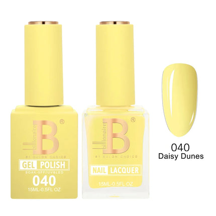 Billionaire Imperial Duo Matching – #001 - 050 Gel Polish + Lacquer (0.5oz / 15ml)