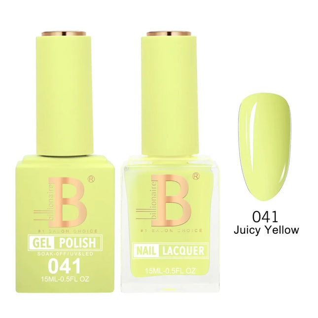 Billionaire Imperial Duo Matching – #001 - 050 Gel Polish + Lacquer (0.5oz / 15ml)