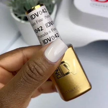 DND DIVA Duo Matching Color - #042 Porcelain Fine - TTT Nails Supply