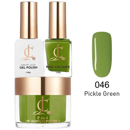 Cllam Matching 3in1 - CL046 PICKLE GREEN - TTT Nails Supply