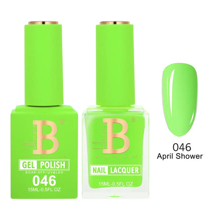 Billionaire Imperial Duo Matching – #001 - 050 Gel Polish + Lacquer (0.5oz / 15ml)