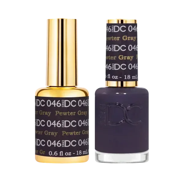DC Duo Matching Color - #046 Pewter Gray - TTT Nails Supply