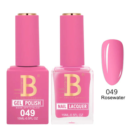 Billionaire Imperial Duo Matching – #001 - 050 Gel Polish + Lacquer (0.5oz / 15ml)