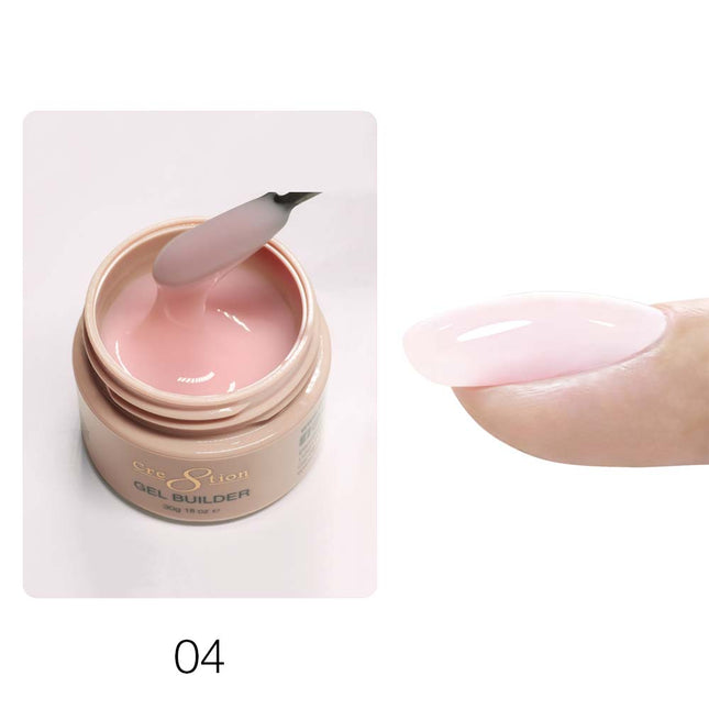 Cre8tion Overlay Builder Gel, Hema Free, Low Heat  1oz  #04