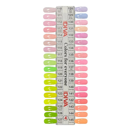DIVA Duo Gel Polish Swatch #04 (sample tip only) - TTT Nails Supply