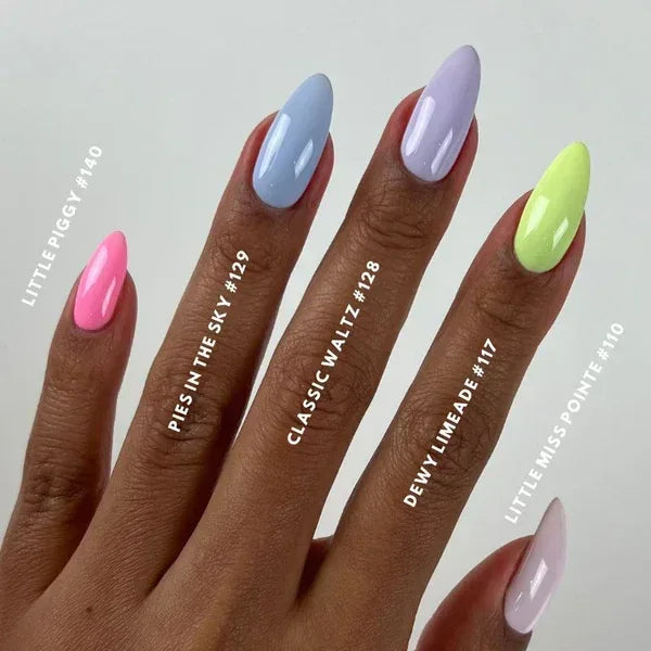 DND DIVA Swatch #04 - Soda Poppin' Collection 36 colors (#110 - #145) - TTT Nails Supply