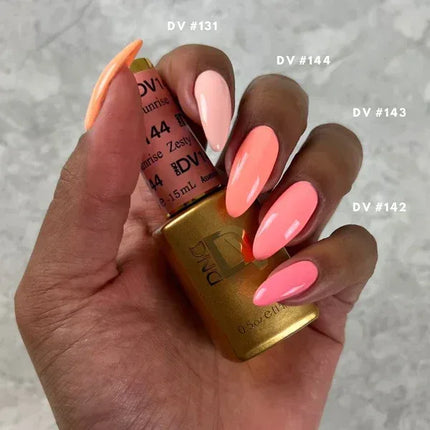 DND DIVA Swatch #04 - Soda Poppin' Collection 36 colors (#110 - #145) - TTT Nails Supply