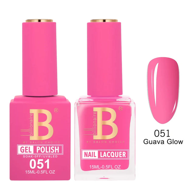 Billionaire Imperial Duo Matching – #051 - 100 Gel Polish + Lacquer (0.5oz / 15ml)