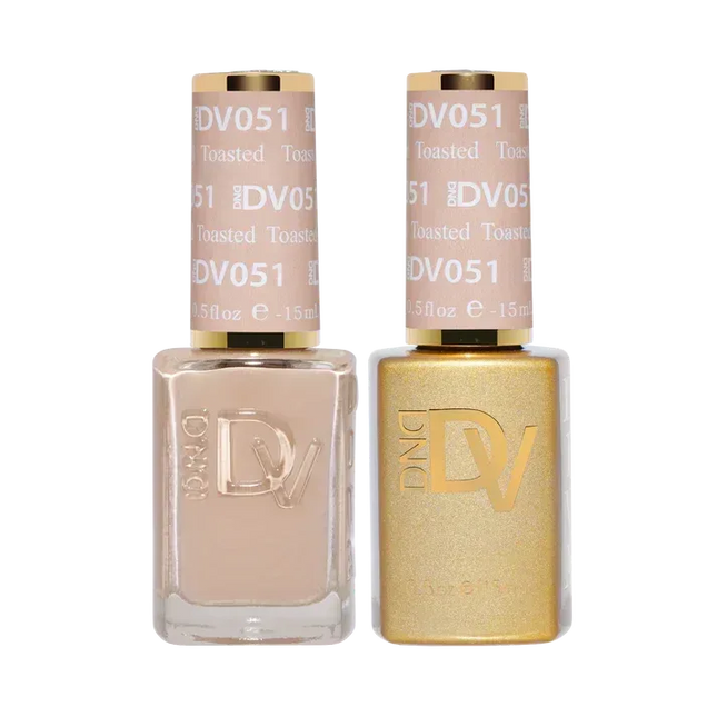 DND DIVA Duo Matching Color - #051 Toasted - TTT Nails Supply