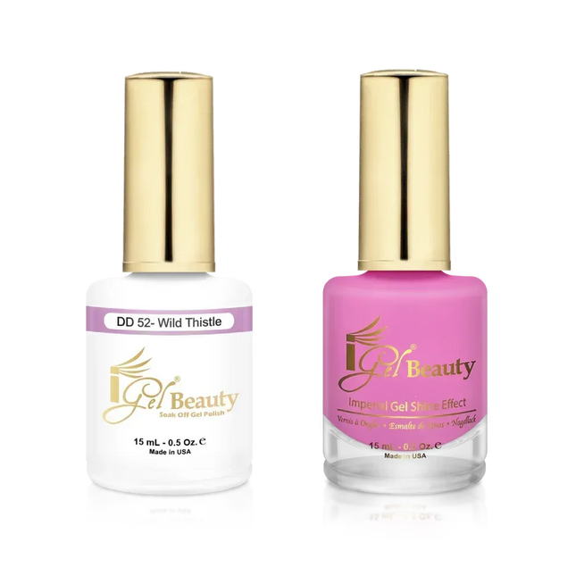 iGel Matching Duo Gel Polish 0.5oz - #052 Wild Thistle - TTT Nails Supply