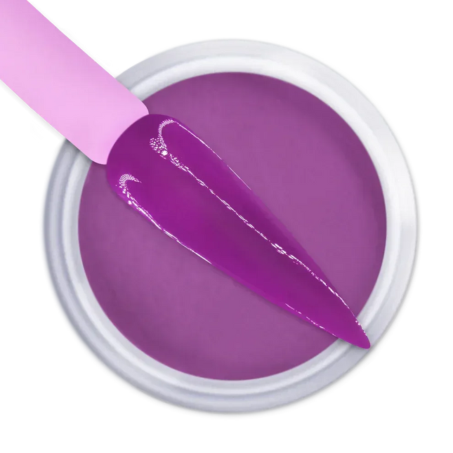 iGel Dip & Dap 2in1 Powder 2oz - #054 Passionate Purple - TTT Nails Supply