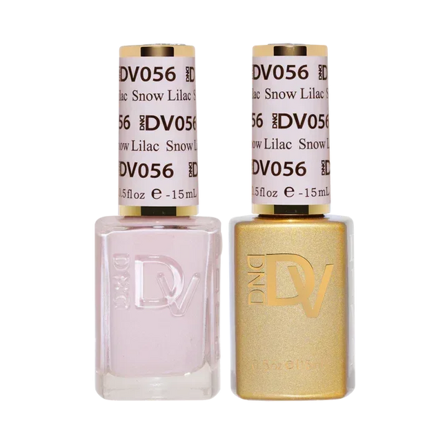 DND DIVA Duo Matching Color - #056 Snow Lilac - TTT Nails Supply
