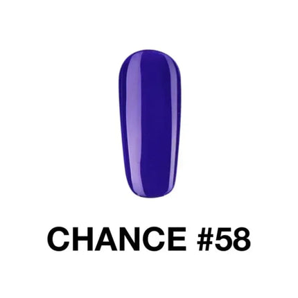 Cre8tion CHANCE Matching Duo Gel Polish 0.5oz - #058 - TTT Nails Supply