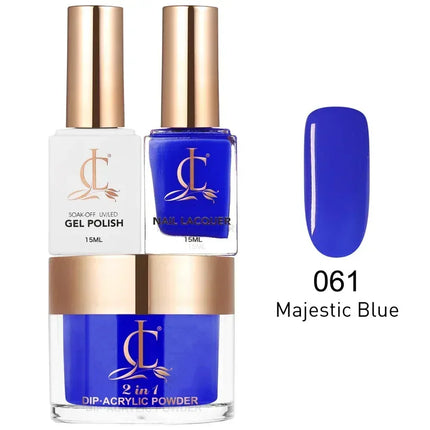 Cllam Matching 3in1 - CL061 MAJESTIC BLUE - TTT Nails Supply