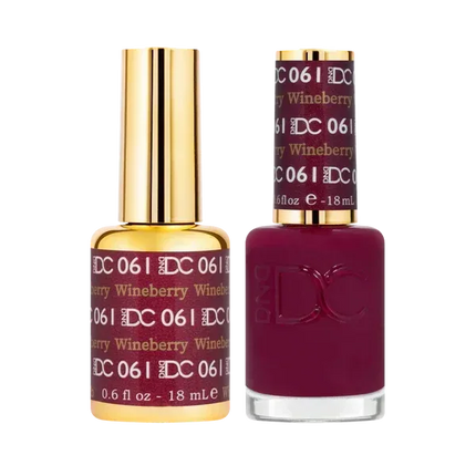 DC Duo Matching Color - #061 Wineberry - TTT Nails Supply