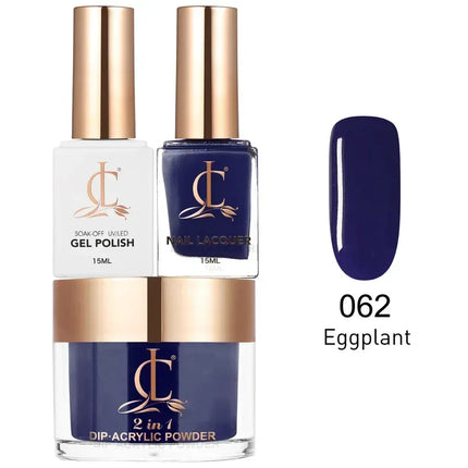 Cllam Matching 3in1 - CL062 EGGPLANT - TTT Nails Supply