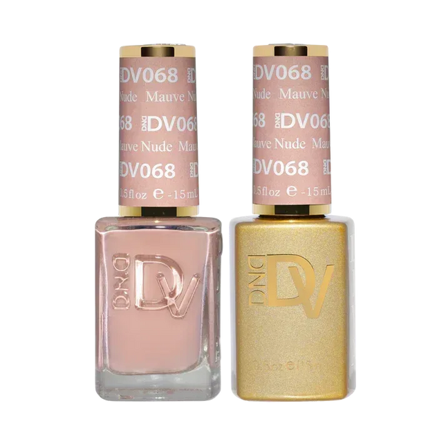 DND DIVA Duo Matching Color - #068 Mauve Nude - TTT Nails Supply