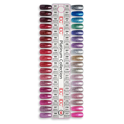 DC Duo Gel Polish Swatch #06 Platinum Collection