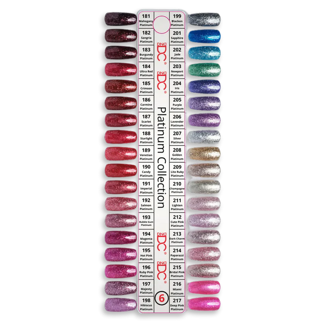 DC Duo Gel Polish Swatch #06 Platinum Collection