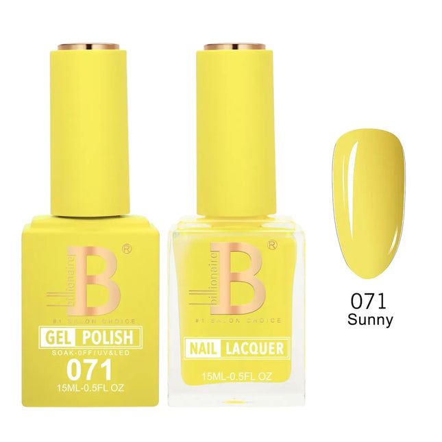 Billionaire Imperial Duo Matching – #051 - 100 Gel Polish + Lacquer (0.5oz / 15ml)