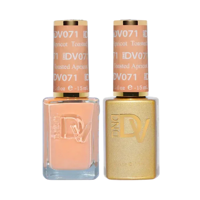 DND DIVA Duo Matching Color - #071 Toasted Apricot - TTT Nails Supply