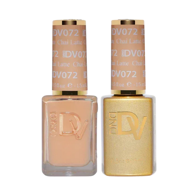 DND DIVA Duo Matching Color - #072 Chai Latte - TTT Nails Supply