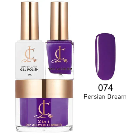 Cllam Matching 3in1 - CL074 PERSIAN DREAM - TTT Nails Supply