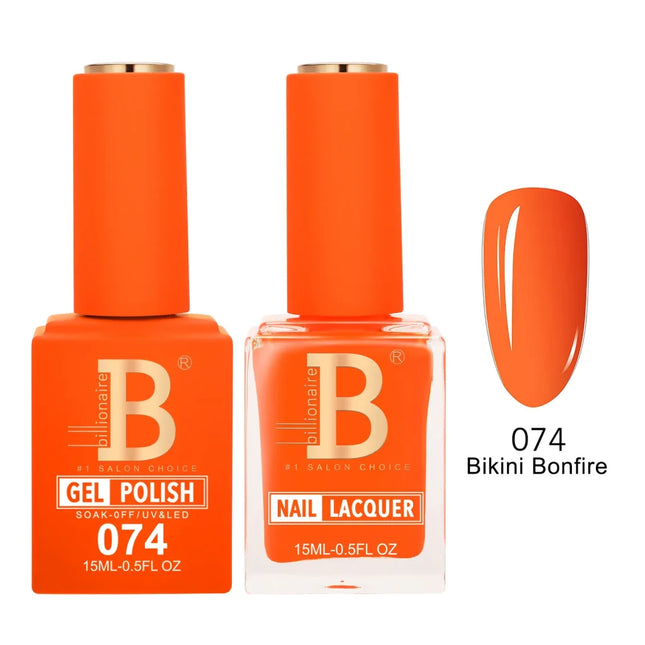 Billionaire Imperial Duo Matching – #051 - 100 Gel Polish + Lacquer (0.5oz / 15ml)