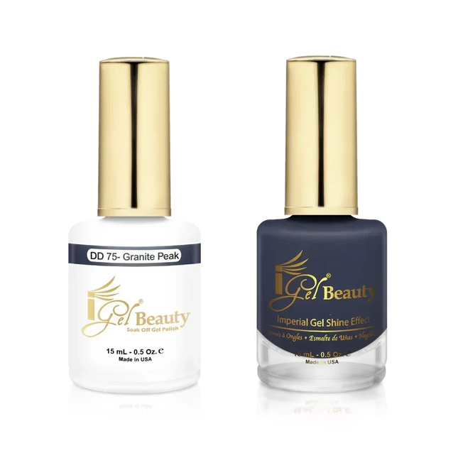iGel Matching Duo Gel Polish 0.5oz - #075 Granite Peak - TTT Nails Supply