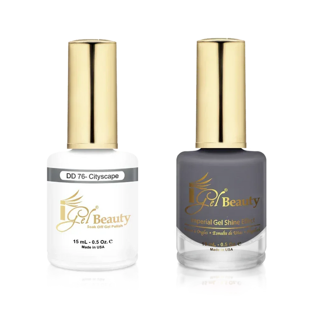 iGel Matching Duo Gel Polish 0.5oz - #076 Cityscape - TTT Nails Supply