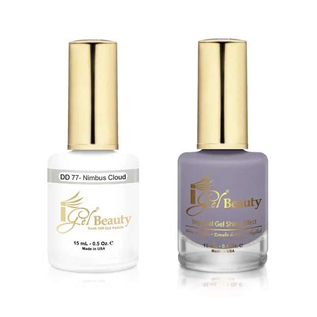 iGel Matching Duo Gel Polish 0.5oz - #077 Nimbus Cloud - TTT Nails Supply