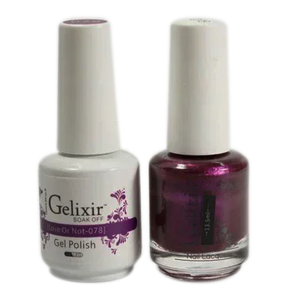 Gelixir Duo Matching Gel Polish - #078 - TTT Nails Supply