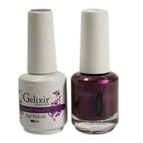 Gelixir Duo Matching Gel Polish - #078 - TTT Nails Supply
