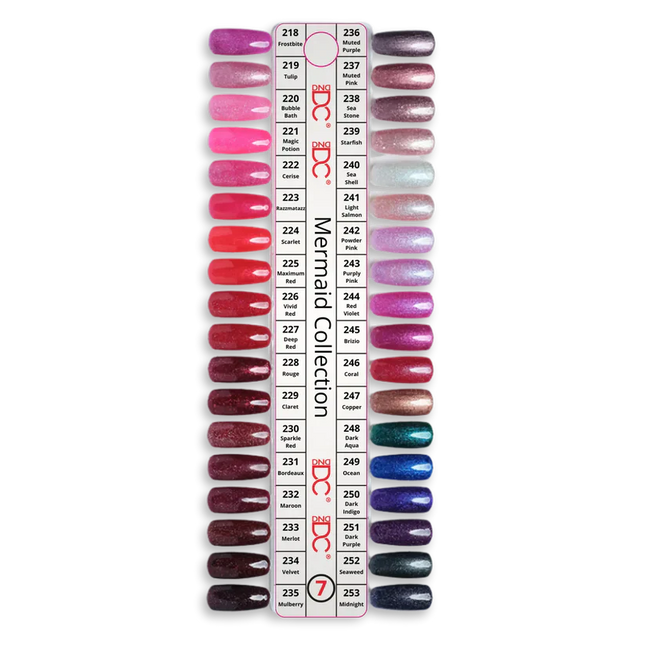 DC Duo Gel Polish Swatch #07 Mermaid Collection
