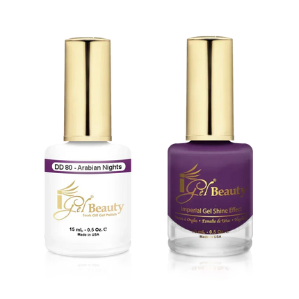 iGel Matching Duo Gel Polish 0.5oz - #080 Arabian Nights - TTT Nails Supply