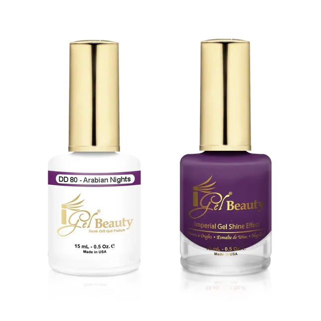 iGel Matching Duo Gel Polish 0.5oz - #080 Arabian Nights - TTT Nails Supply