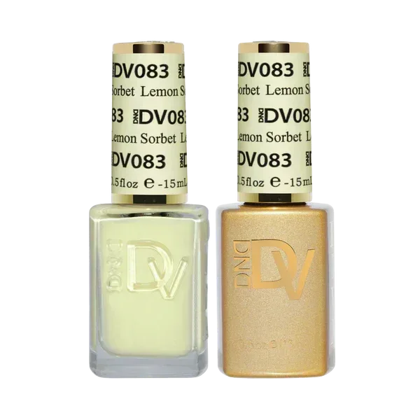 DND DIVA Duo Matching Color - #083 Lemon Sorbet - TTT Nails Supply