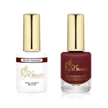 iGel Matching Duo Gel Polish 0.5oz - #085 Daredevil - TTT Nails Supply