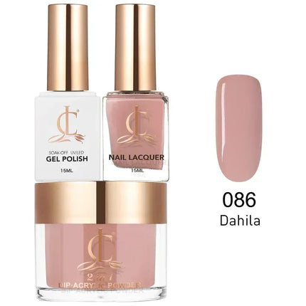 Cllam Matching 3in1 - CL086 DAHILA - TTT Nails Supply