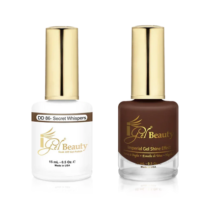 iGel Matching Duo Gel Polish 0.5oz - #086 Secret Whispers - TTT Nails Supply