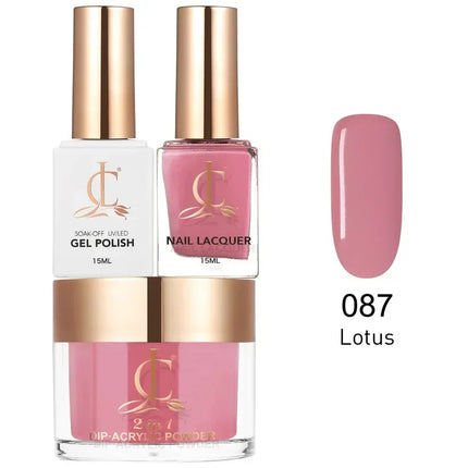 Cllam Matching 3in1 - CL087 LOTUS - TTT Nails Supply