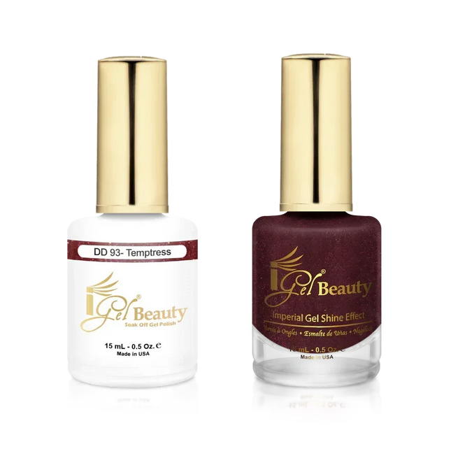 iGel Matching Duo Gel Polish 0.5oz - #093 Temptress - TTT Nails Supply