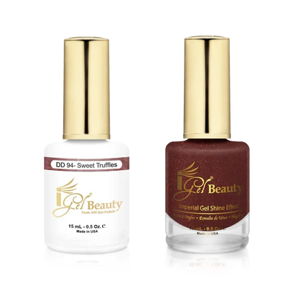 iGel Matching Duo Gel Polish 0.5oz - #094 Sweet Truffles - TTT Nails Supply