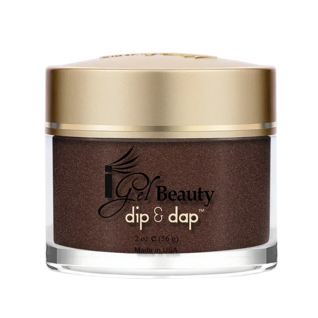 iGel Dip & Dap 2in1 Powder 2oz - #096 Choco Pie - TTT Nails Supply