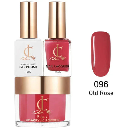 Cllam Matching 3in1 - CL096 OLD ROSE - TTT Nails Supply