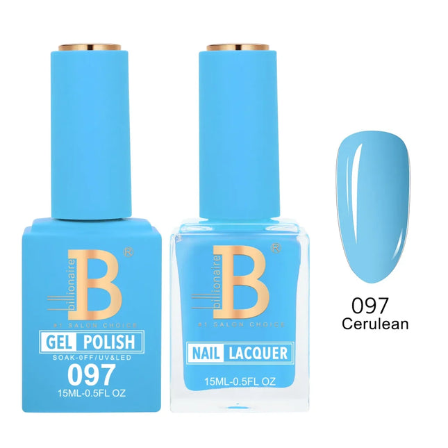 Billionaire Imperial Duo Matching – #051 - 100 Gel Polish + Lacquer (0.5oz / 15ml)