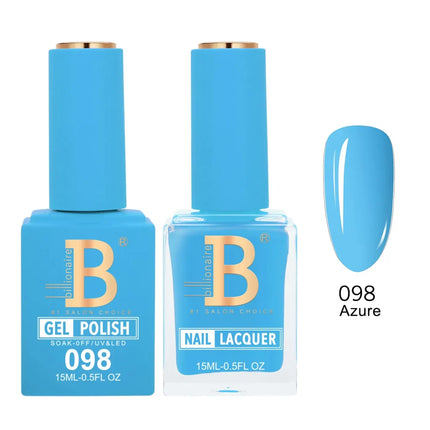 Billionaire Imperial Duo Matching – #051 - 100 Gel Polish + Lacquer (0.5oz / 15ml)